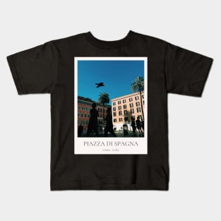 Piazza Di Spagna Polaroid Kids T-Shirt